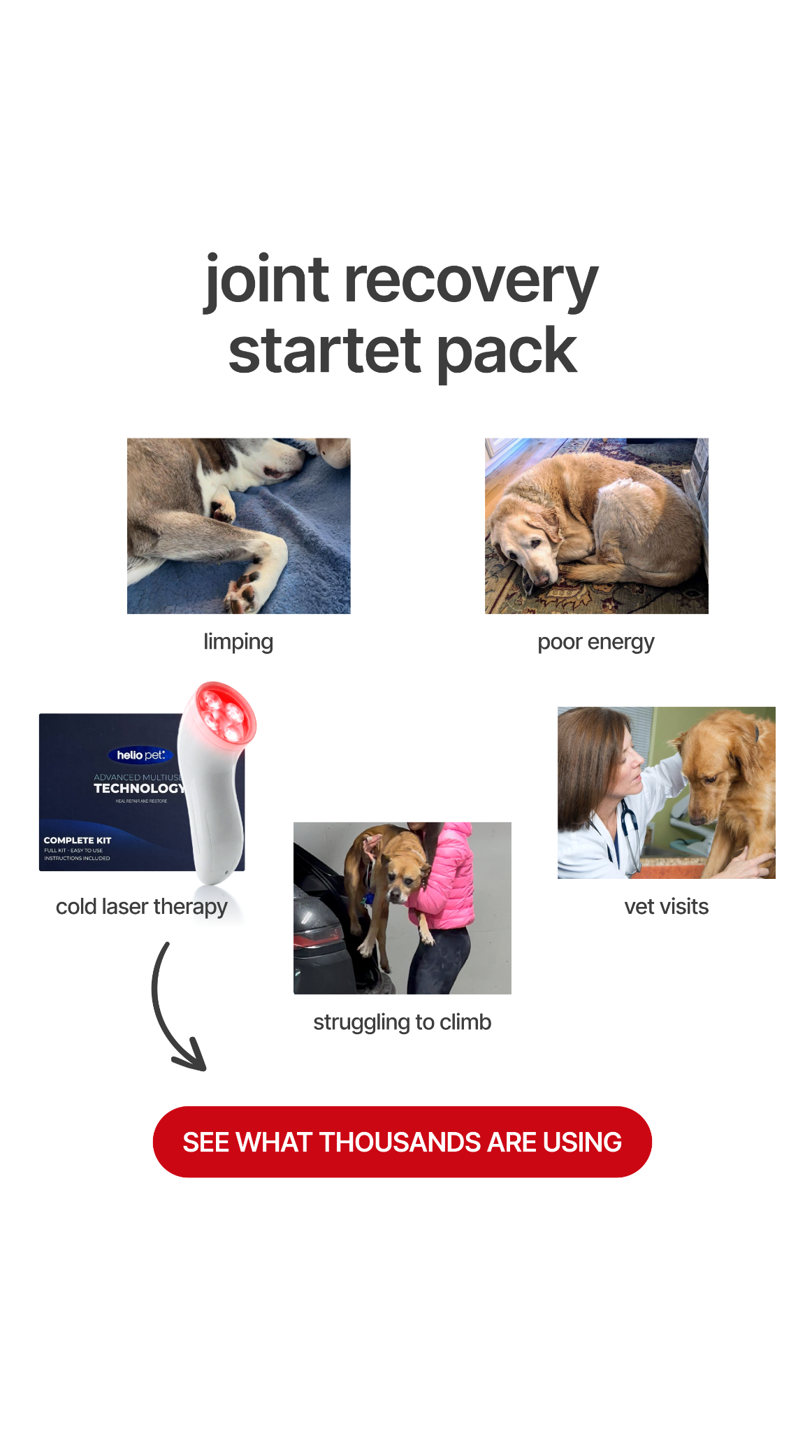 Helio Pet Facebook ad