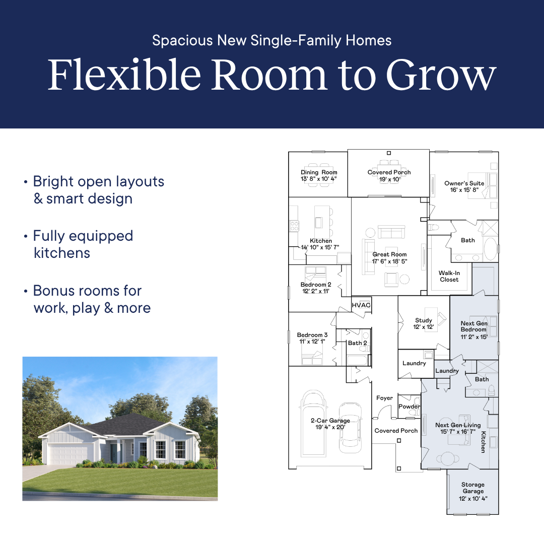 Lennar Ocala/Gainesville Facebook ad: Explore New Homes