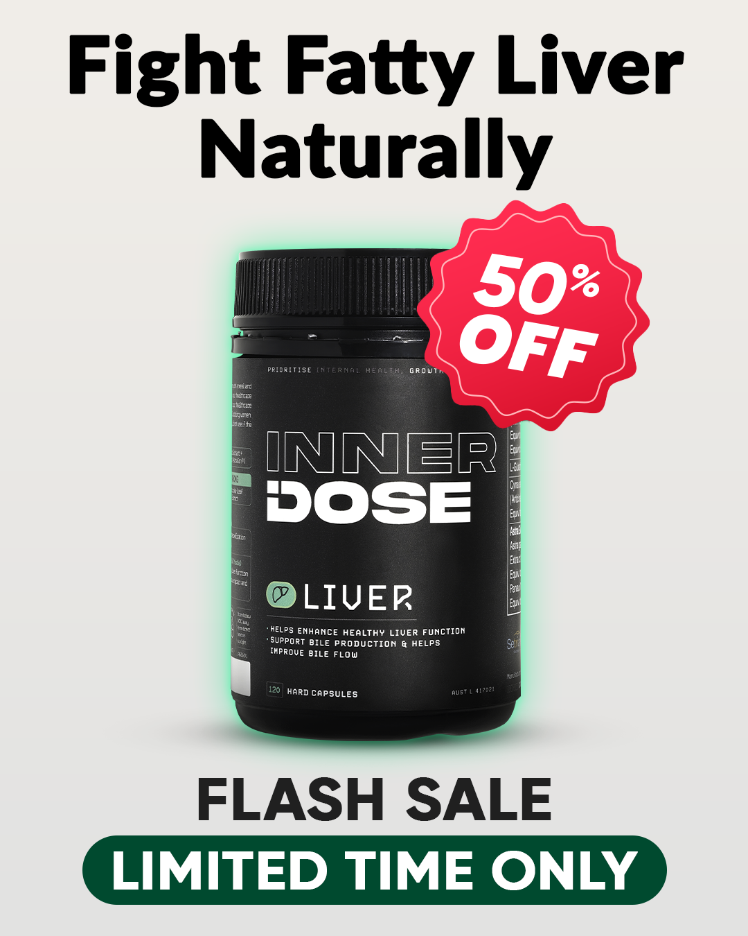 Inner Dose Facebook ad