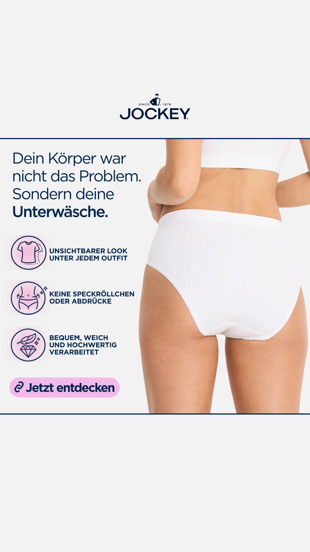 Jockey Facebook ad