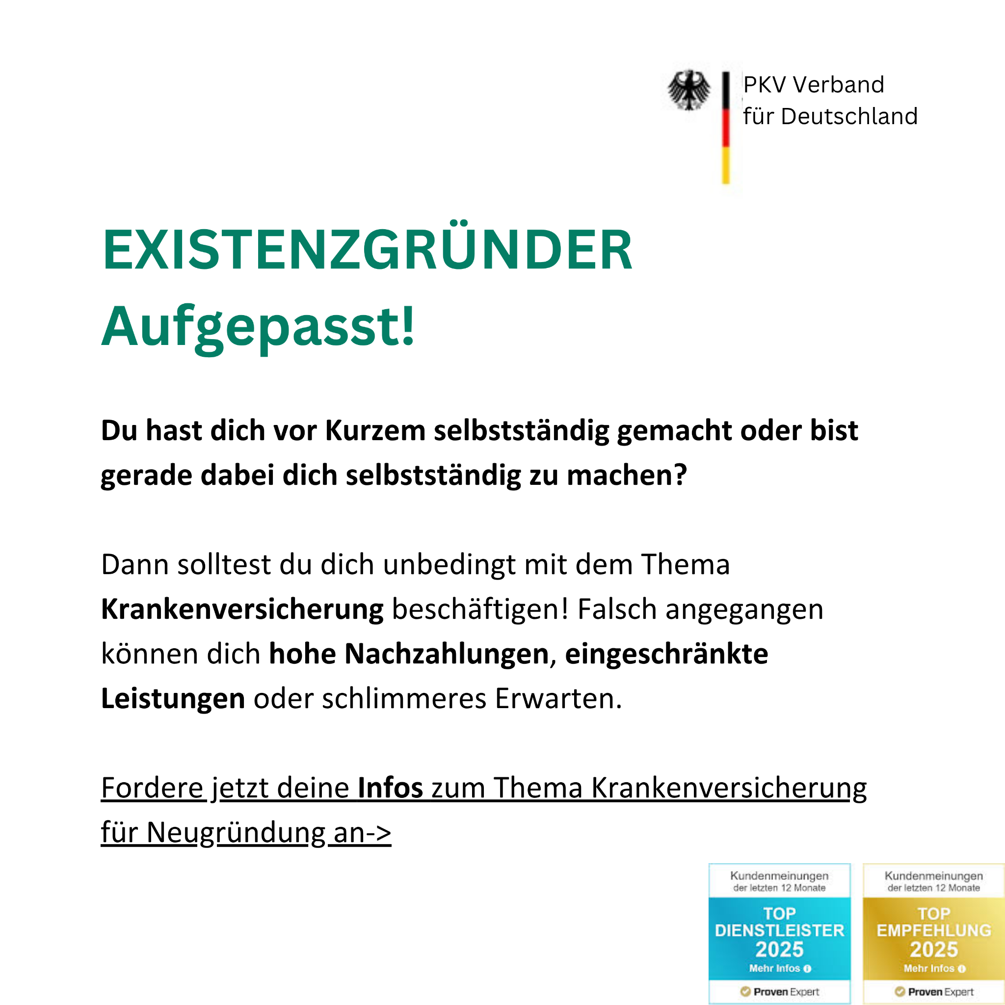 Verbraucherinfos.de Facebook ad: Jetzt Fehler vermeiden