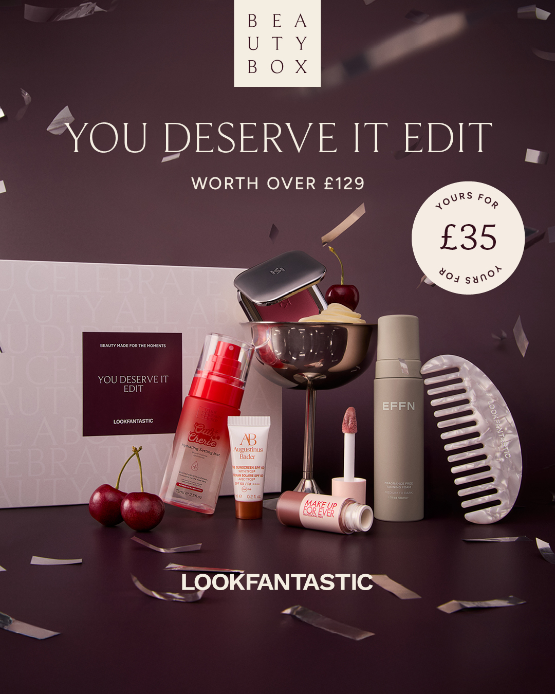 LOOKFANTASTIC Facebook ad