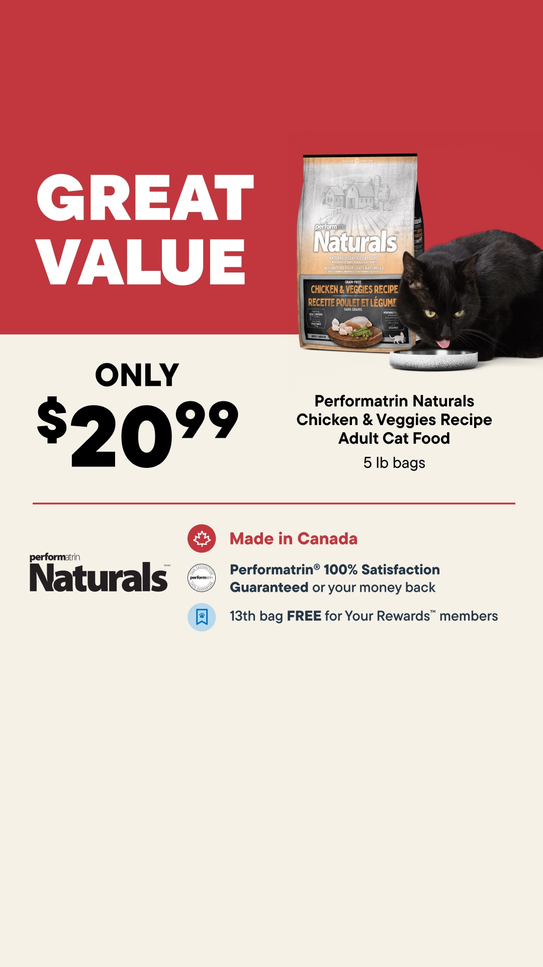 Pet Valu Facebook ad