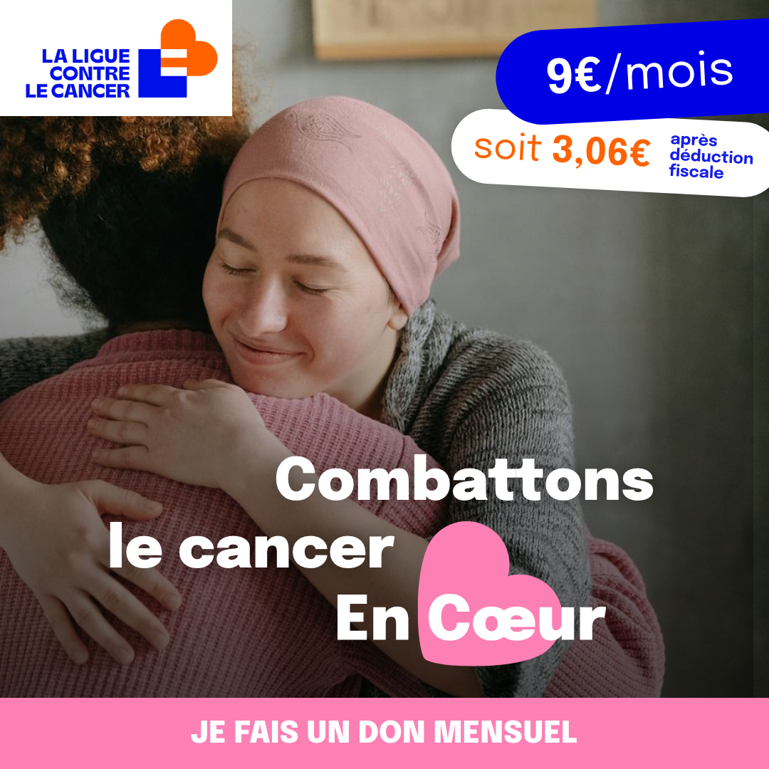 La Ligue contre le cancer Facebook ad