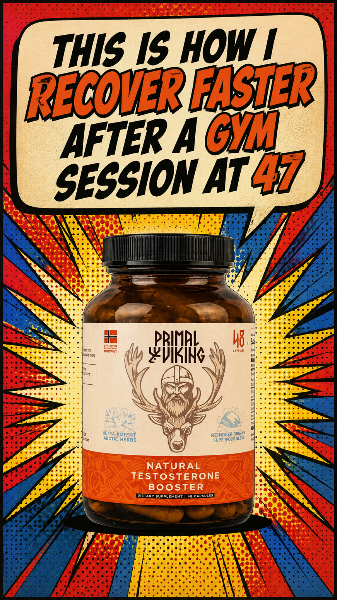 Primal Viking Facebook ad