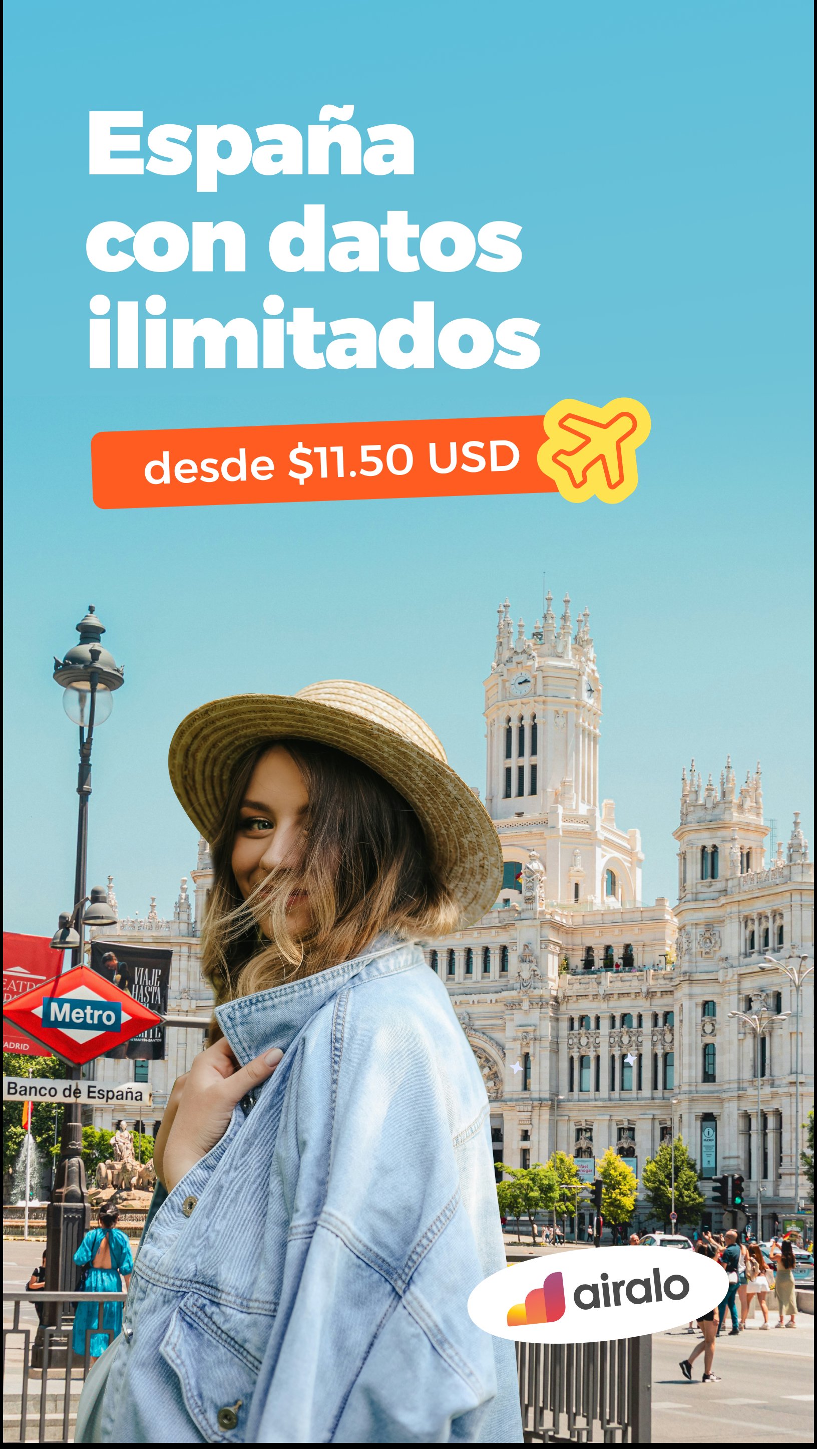 Airalo Global eSIM Store Facebook ad