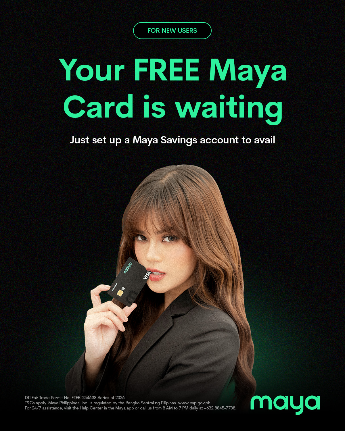 Maya Facebook ad