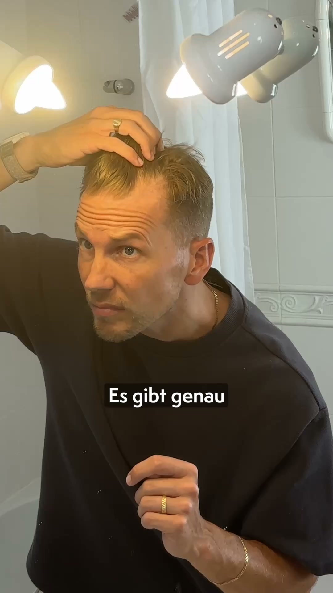 Genki Facebook ad: 5-ALA beim Waschen und beim Stylen