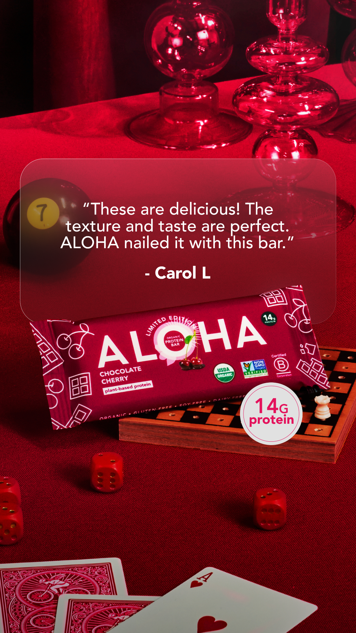 ALOHA Facebook ad