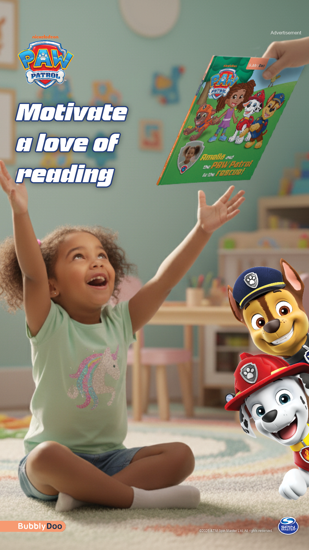 BubblyDoo Books Facebook ad
