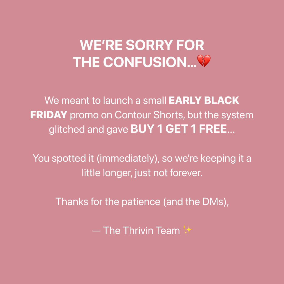 Thrivin Facebook ad