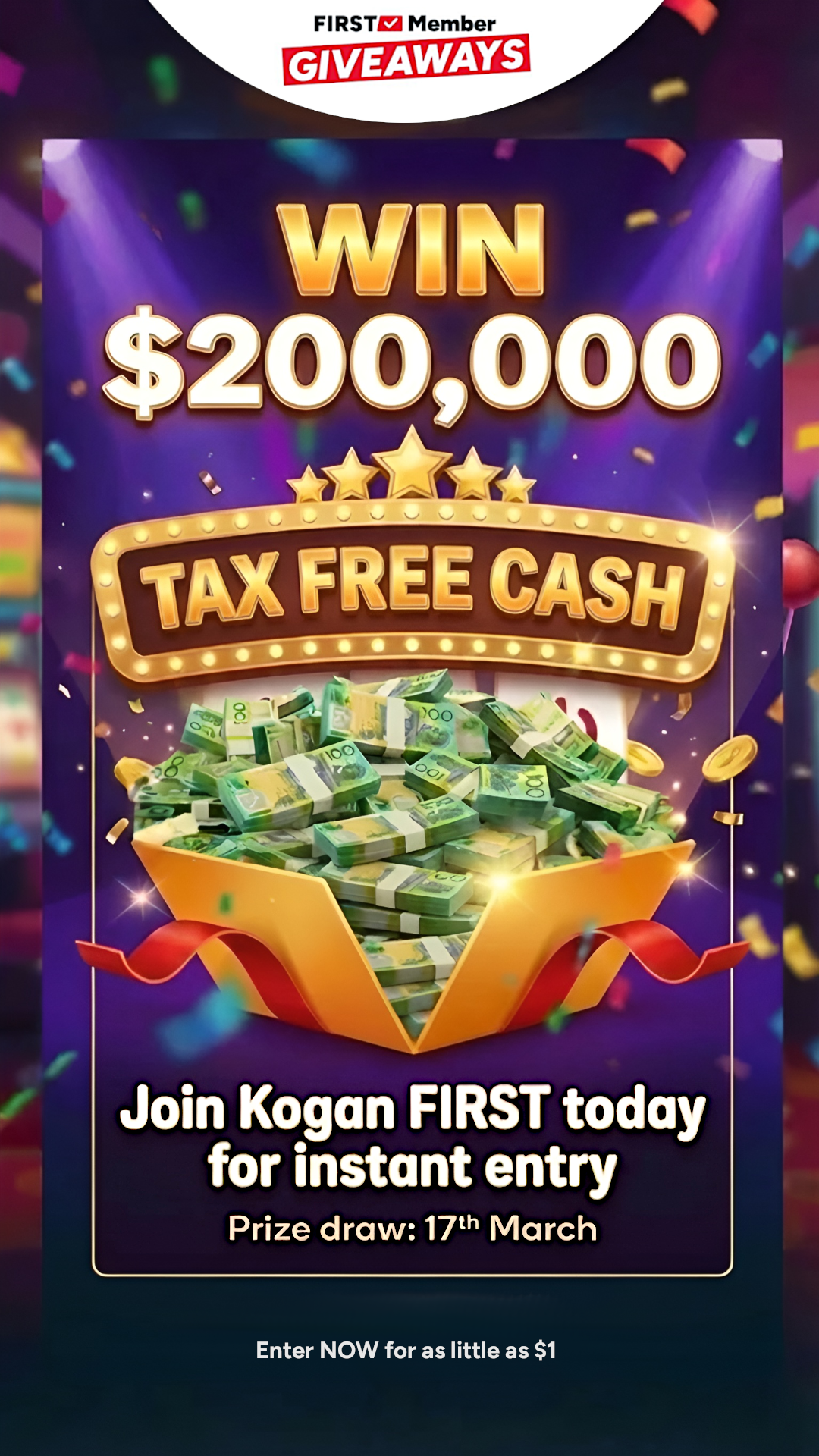 Kogan.com Facebook ad
