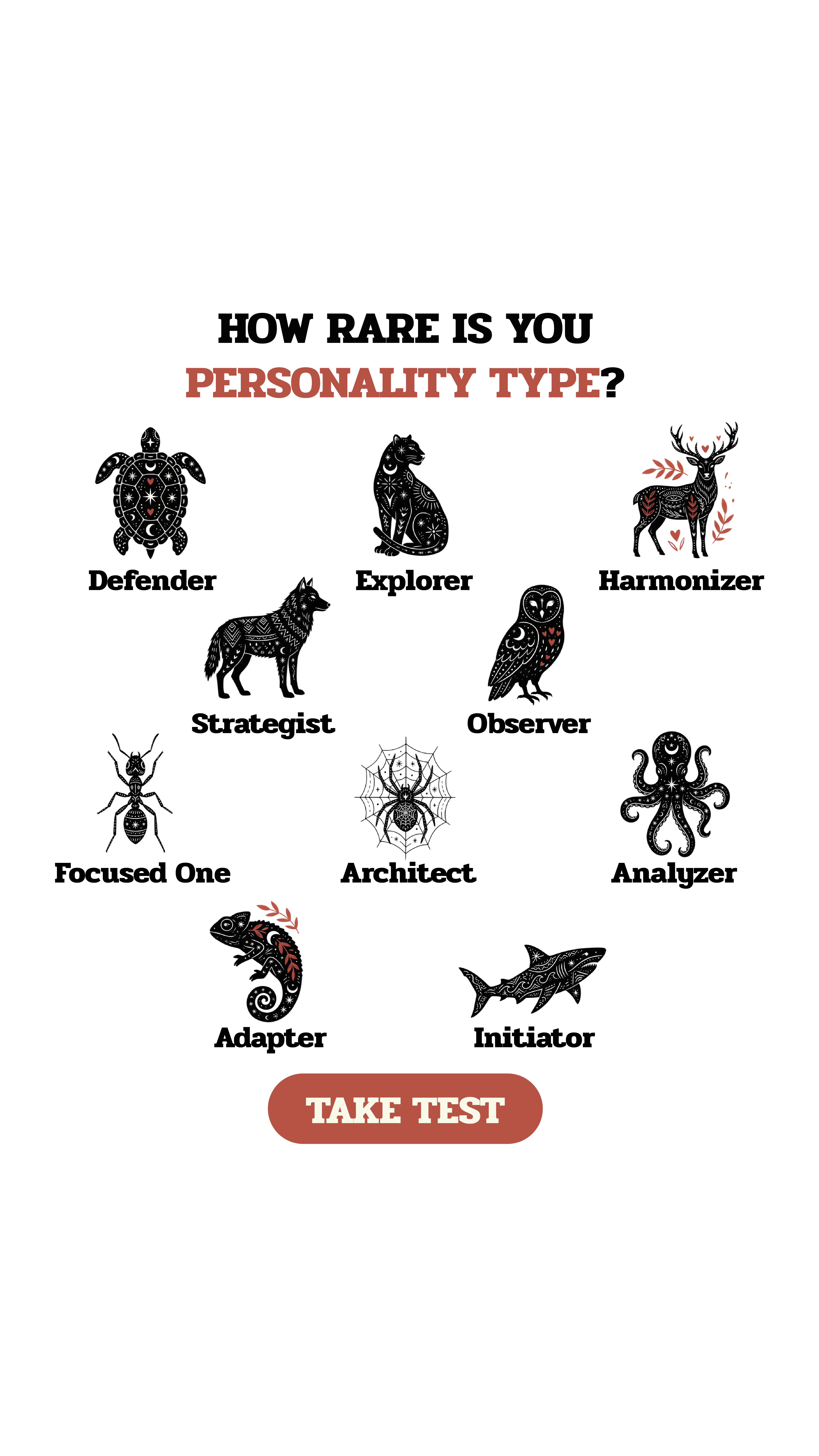 Personality Type Facebook ad