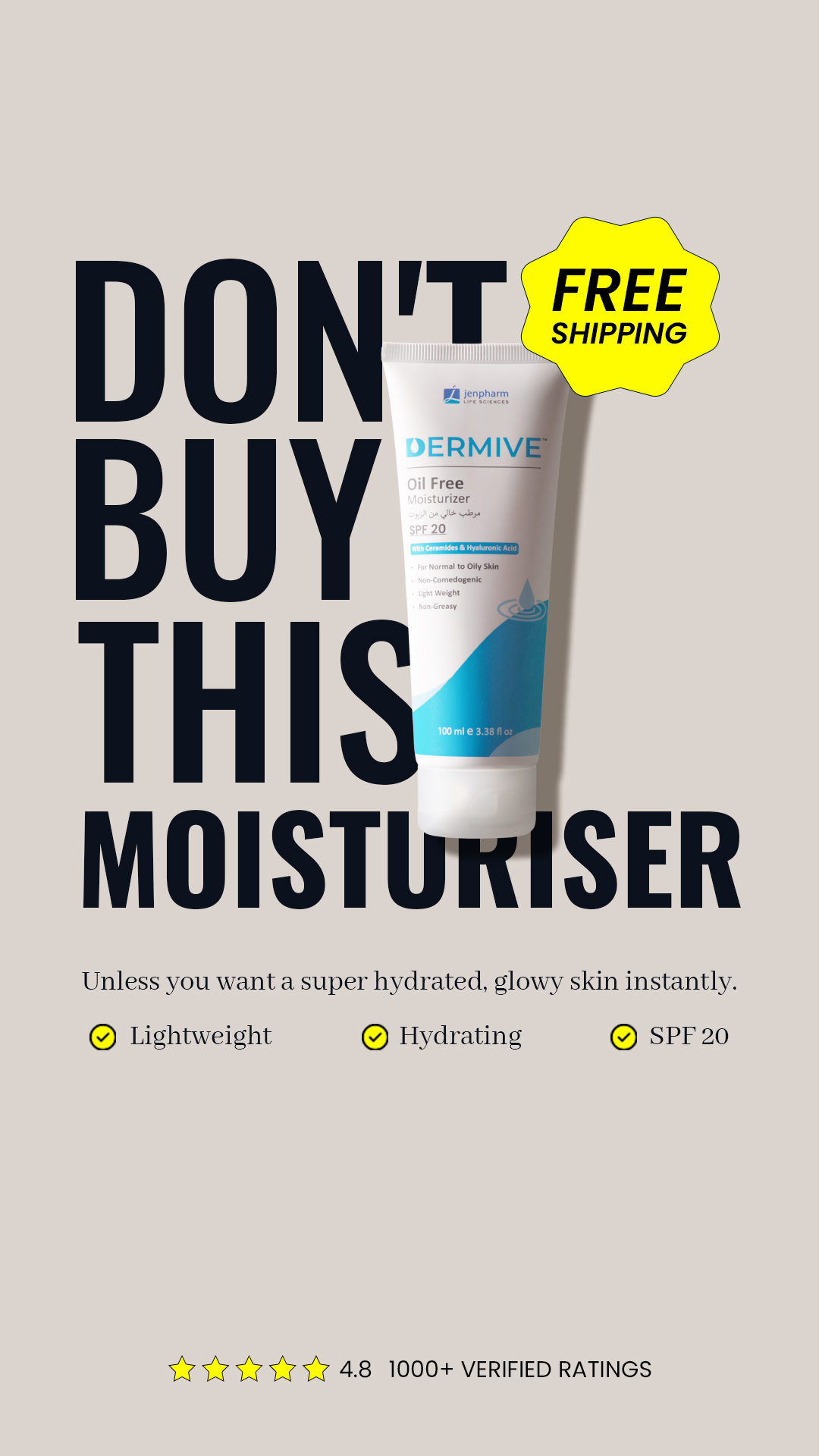 Jenpharm Life Sciences Facebook ad