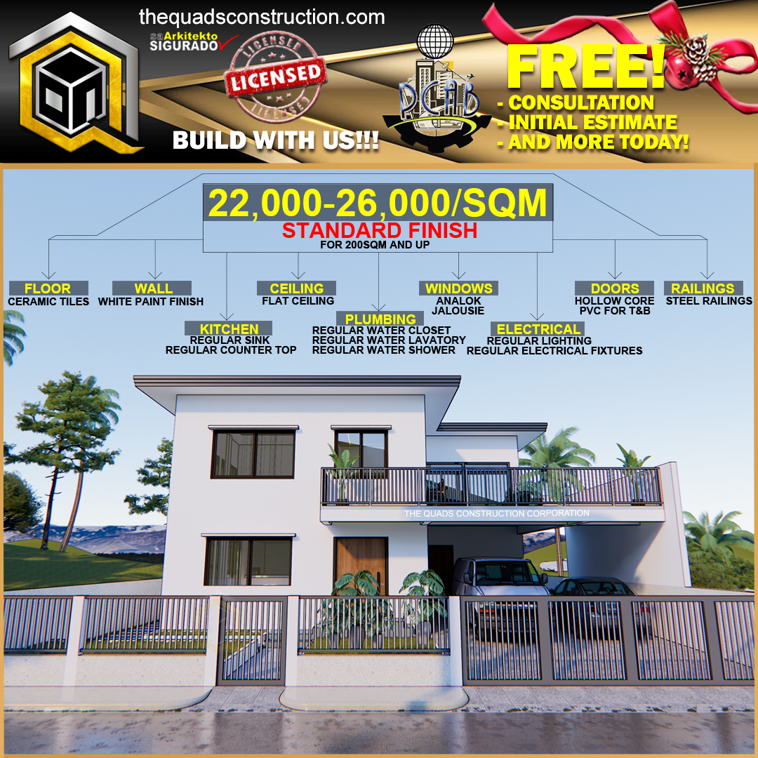 The Quads Construction Corporation Facebook ad