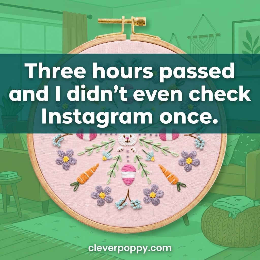 Clever Poppy Facebook ad