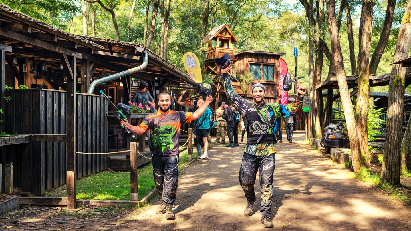 Go Paintball Adventure Park Facebook ad: Mehr als ein Teamausflug