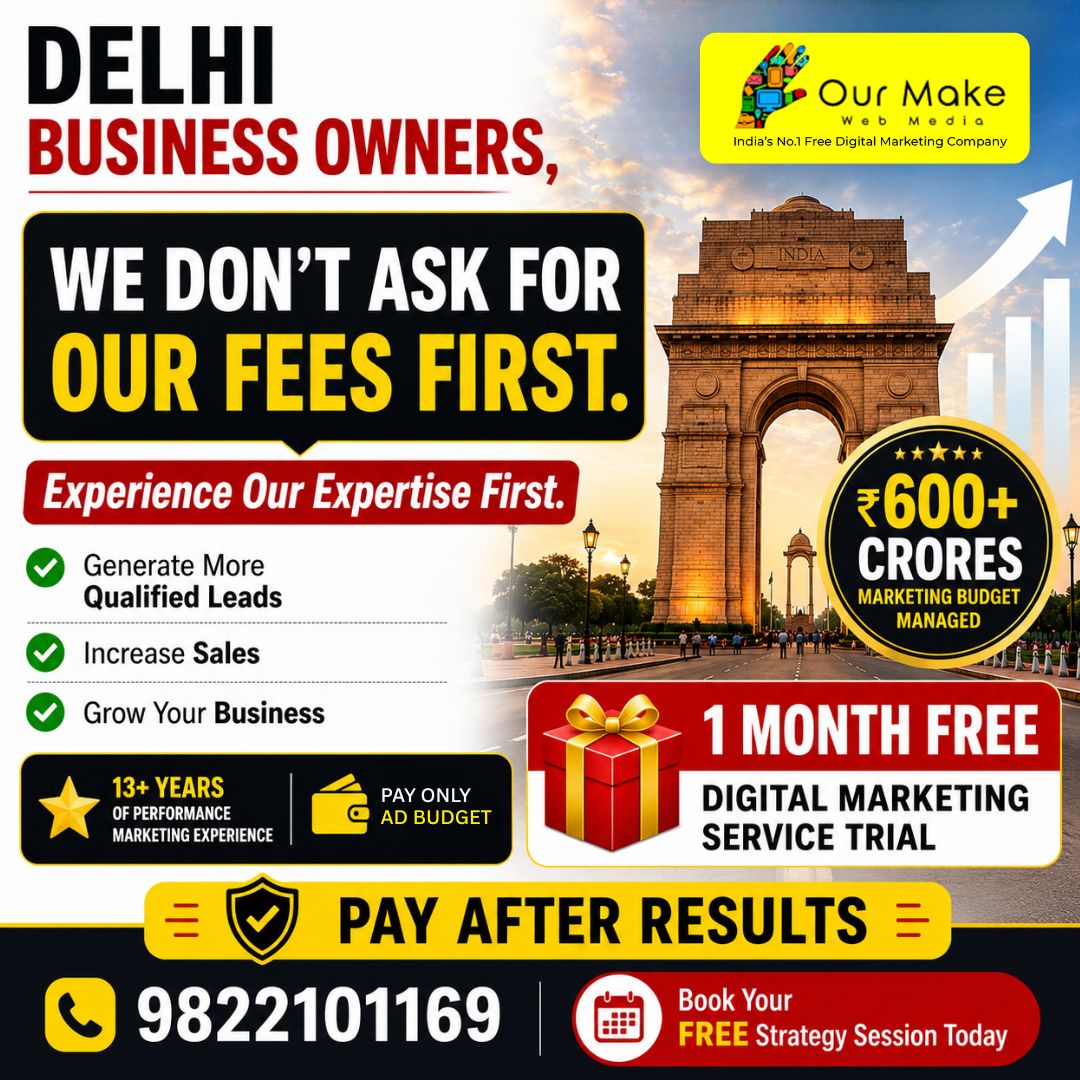 Our Make Web Media Facebook ad