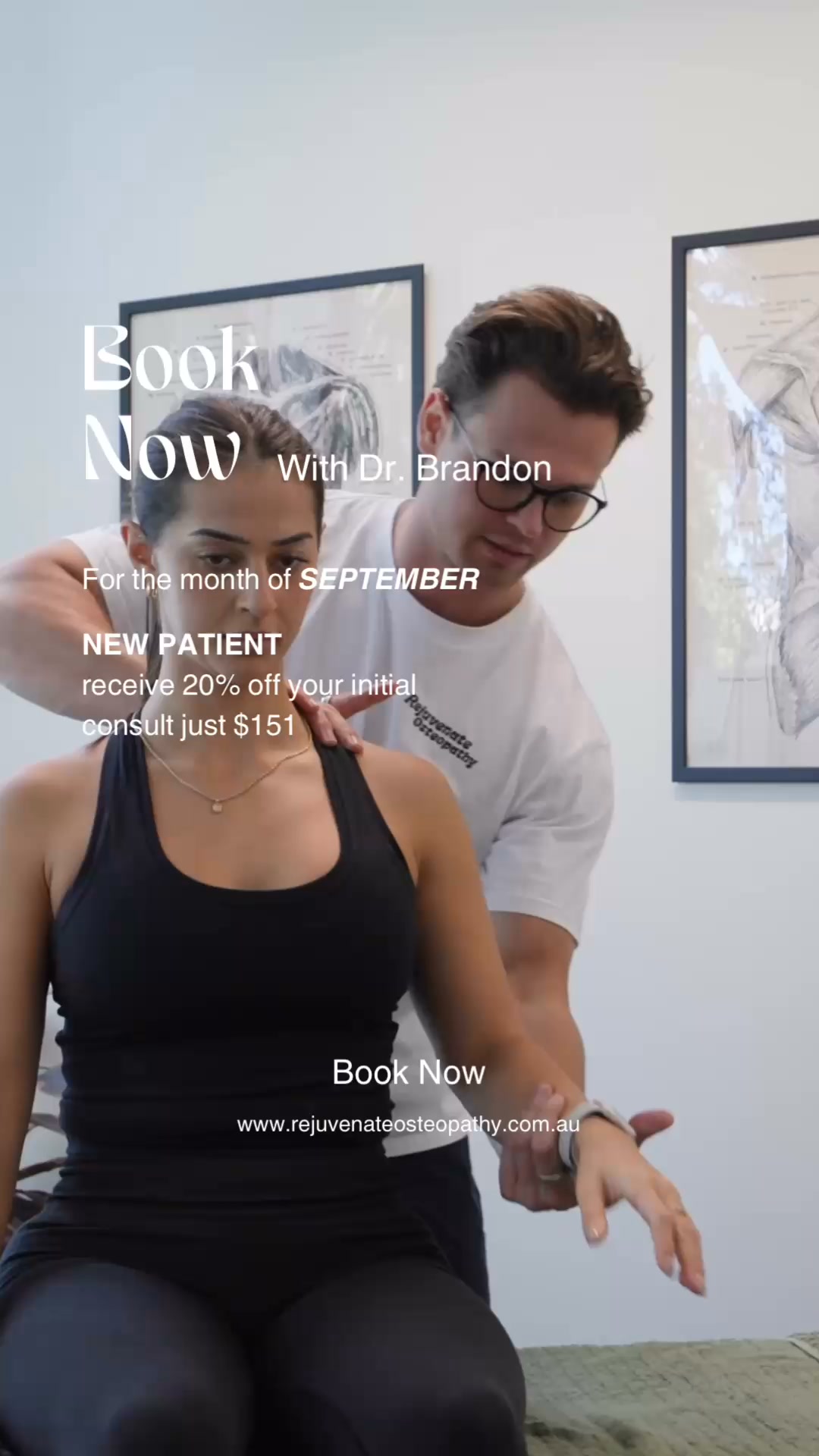 Rejuvenate Healthcare Co Facebook ad: September Offer