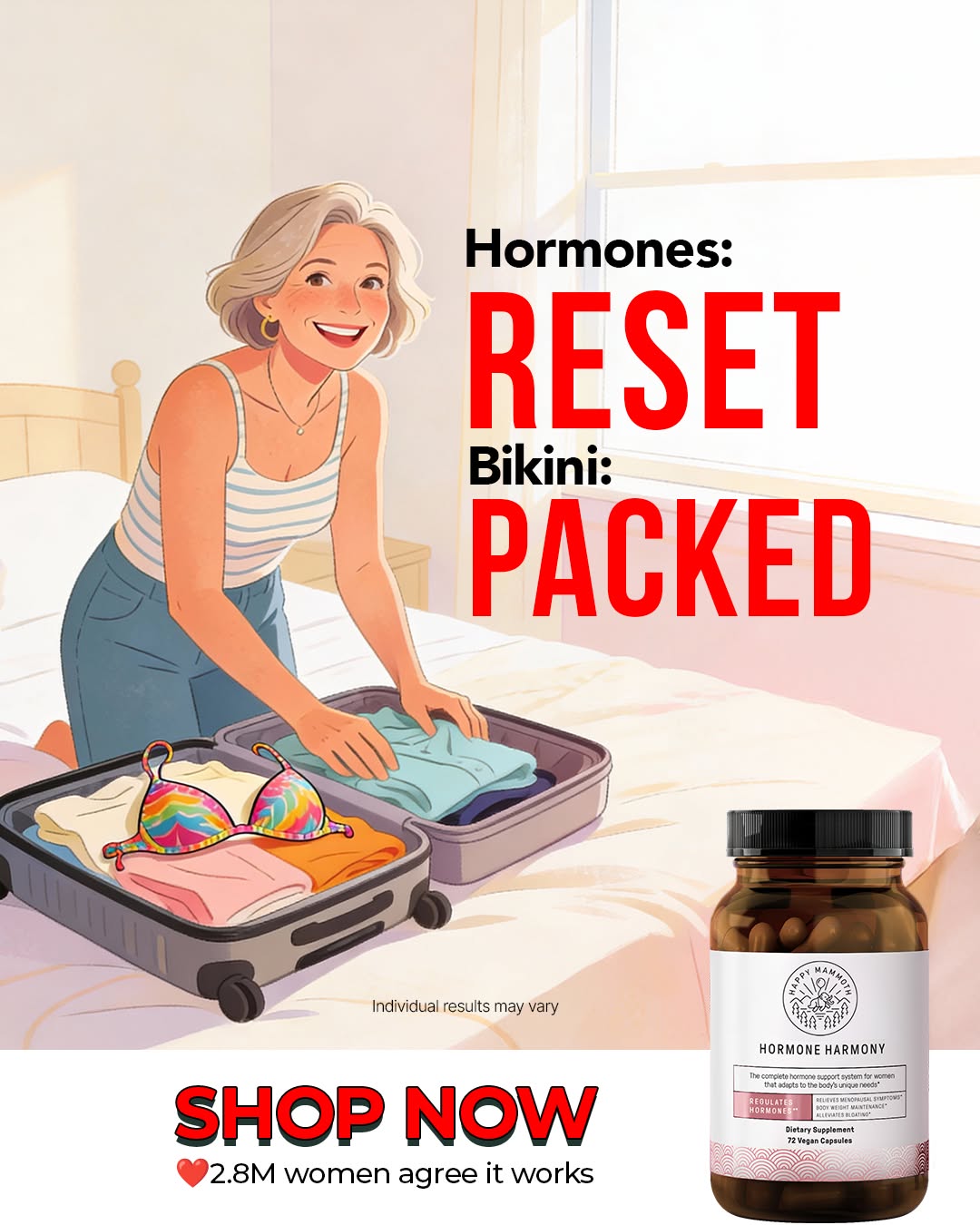 Happy Mammoth Facebook ad