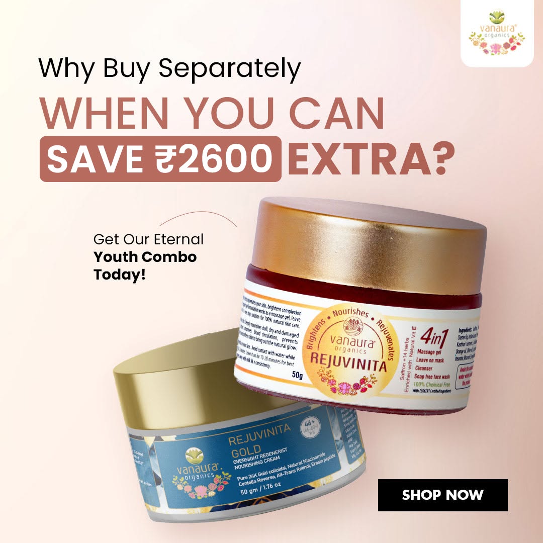 Vanaura Organics - Experience the Essence of Ayurveda Facebook ad