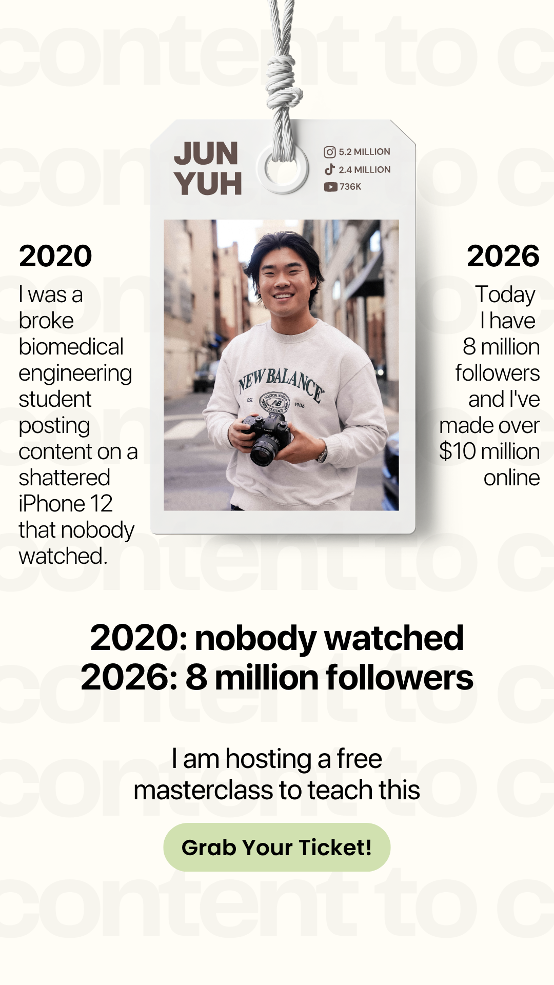 Jun Yuh Facebook ad