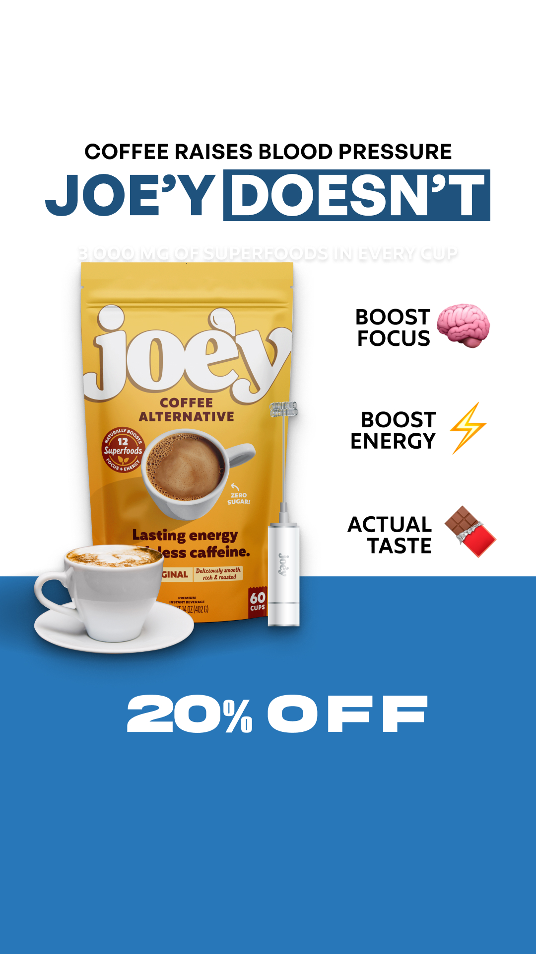 Joe'y Facebook ad