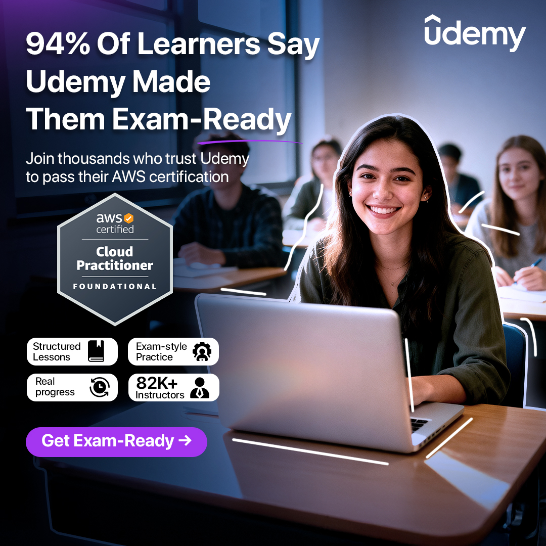 Udemy Facebook ad