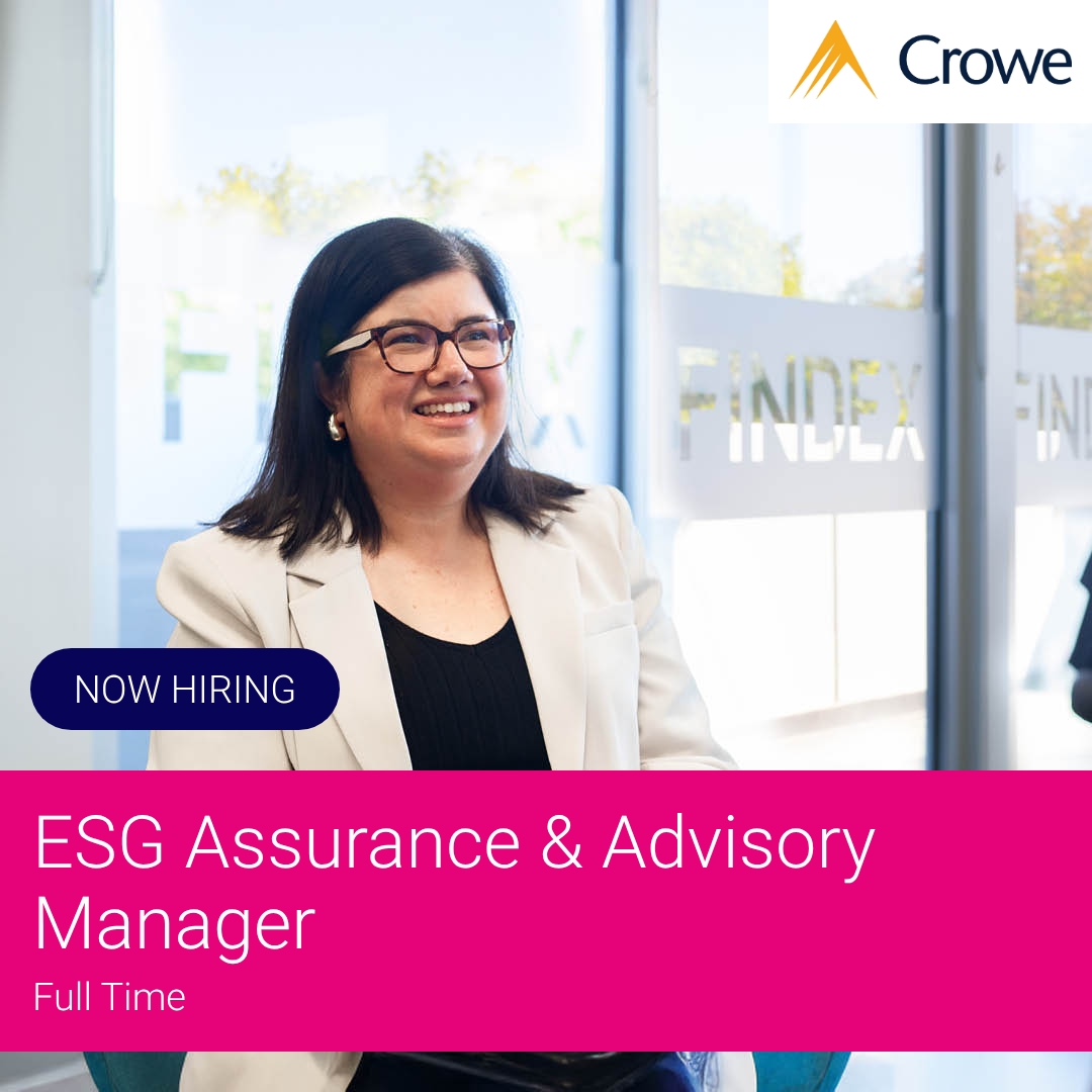 SEEK Facebook ad: ESG Assurance & Advisory Manager