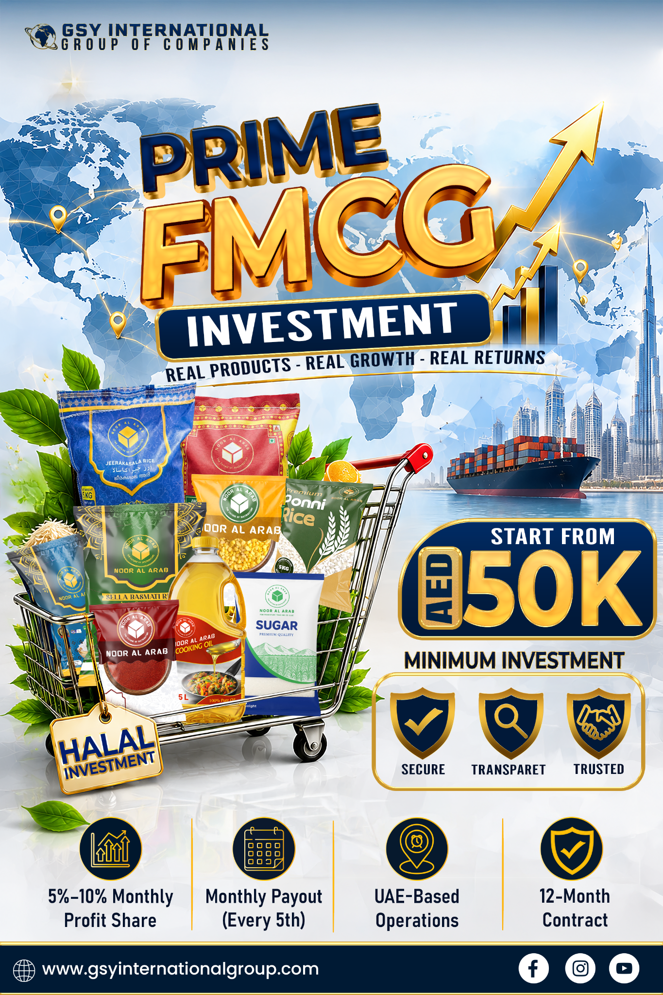 GSY International Groups Facebook ad