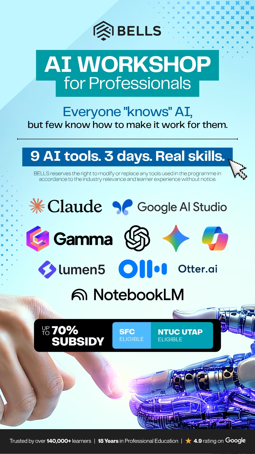 BELLS Tech Facebook ad: Streamline Your Workflow
