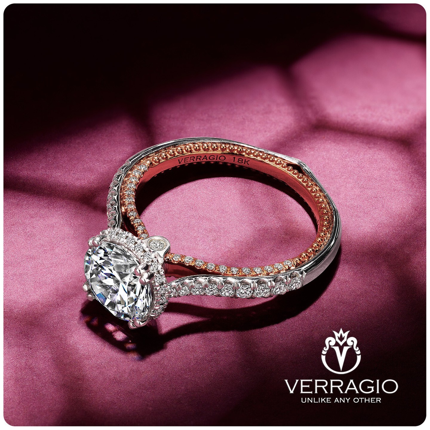 Verragio Engagement Rings and Wedding Bands Facebook ad