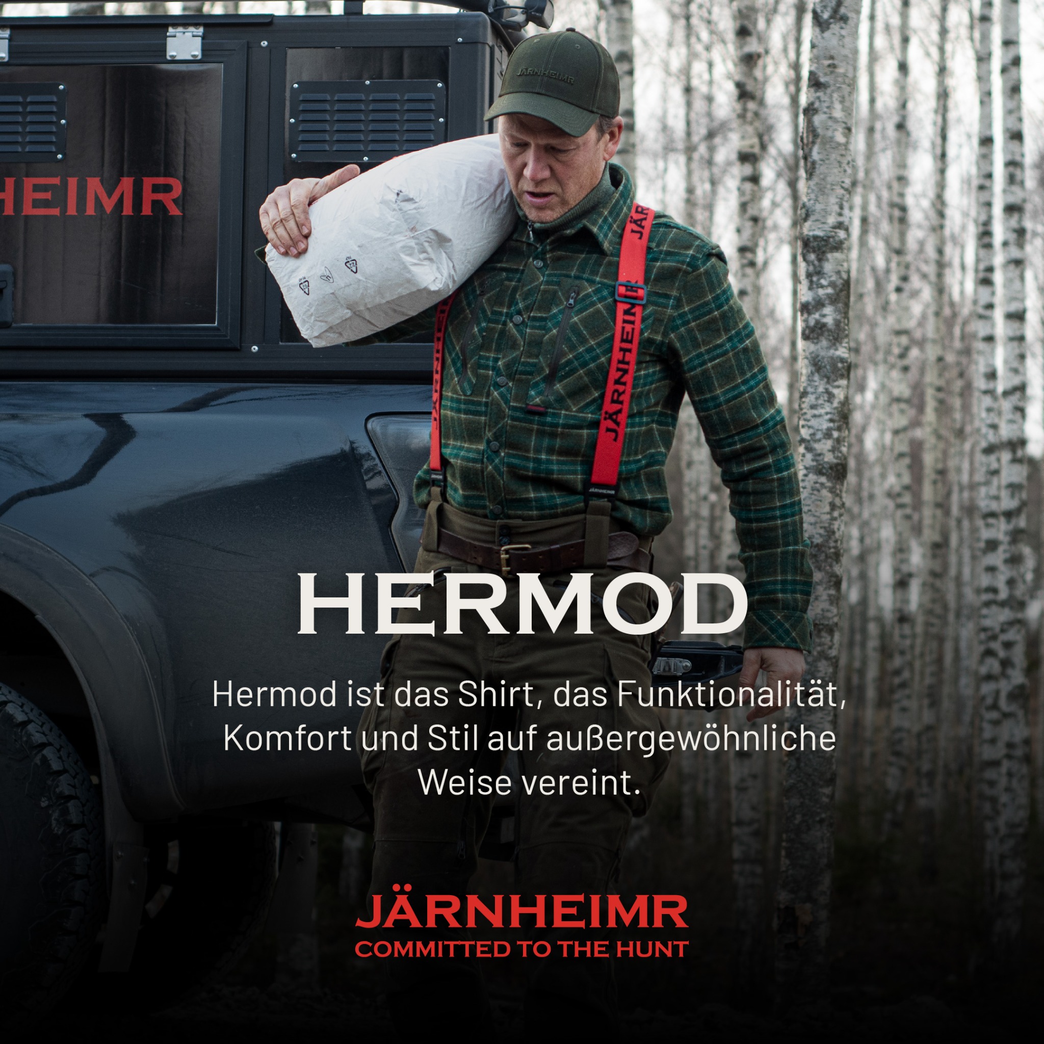 Järnheimr Facebook ad: Tested in Norway’s toughest hunting conditions.