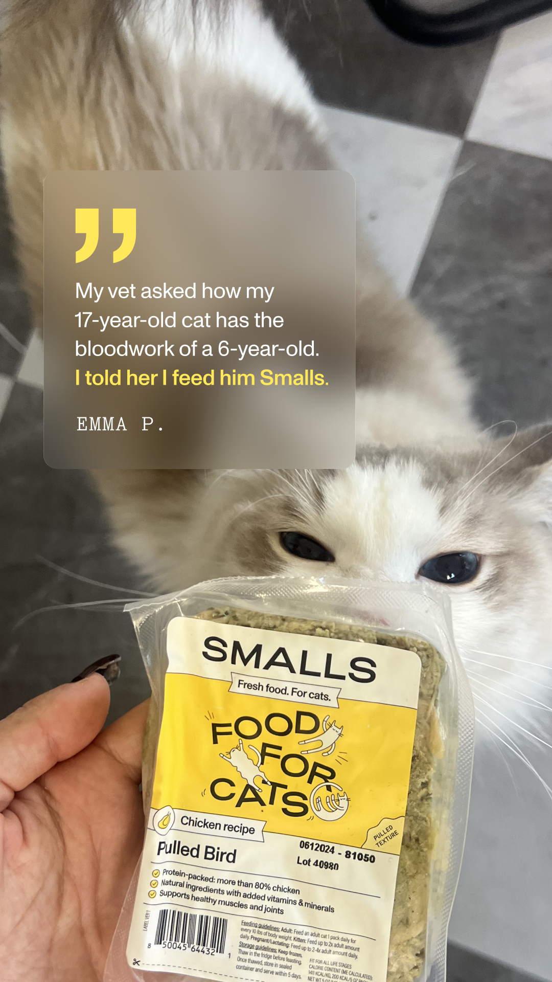 Smalls Facebook ad