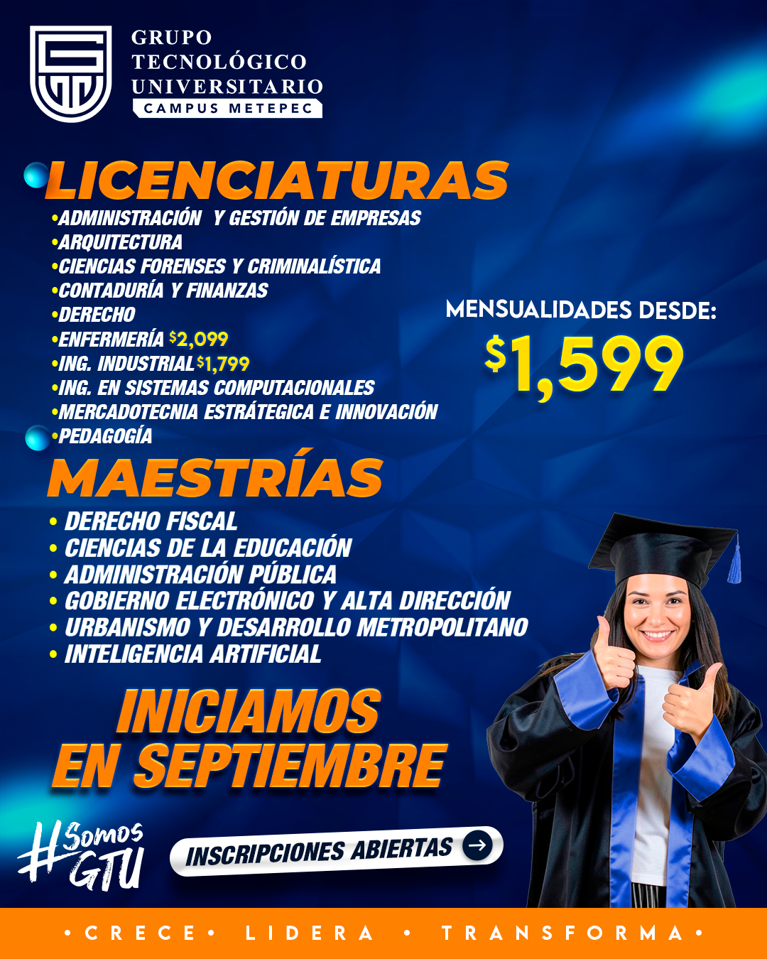 GTU Metepec Facebook ad: PROMO ESPECIAL