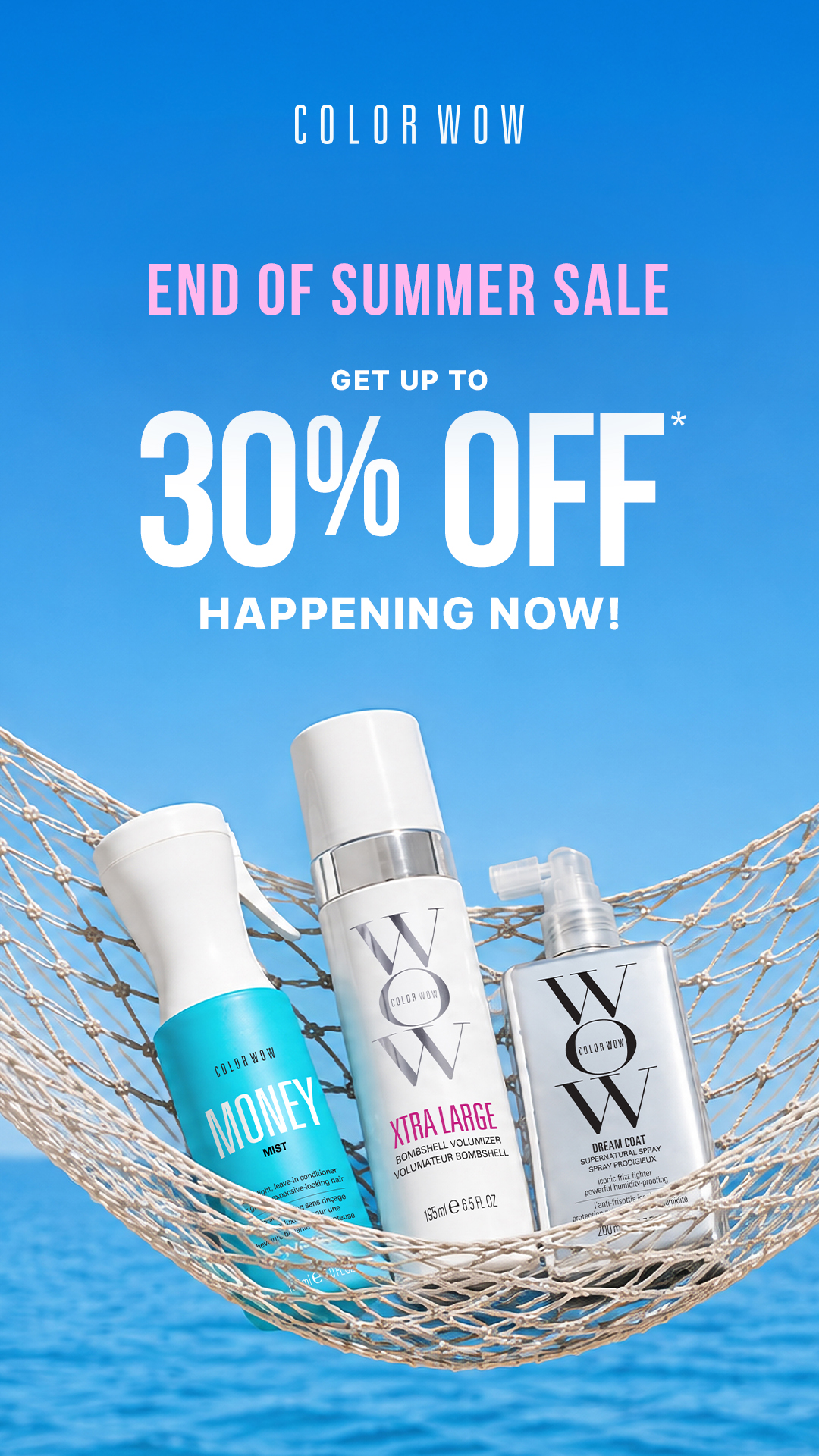 Color Wow Facebook ad