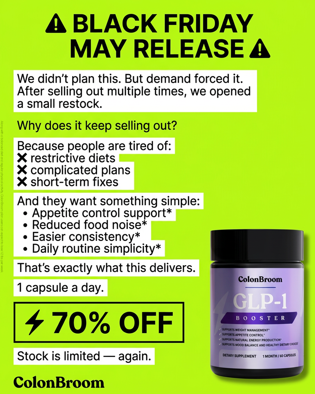 ColonBroom Facebook ad