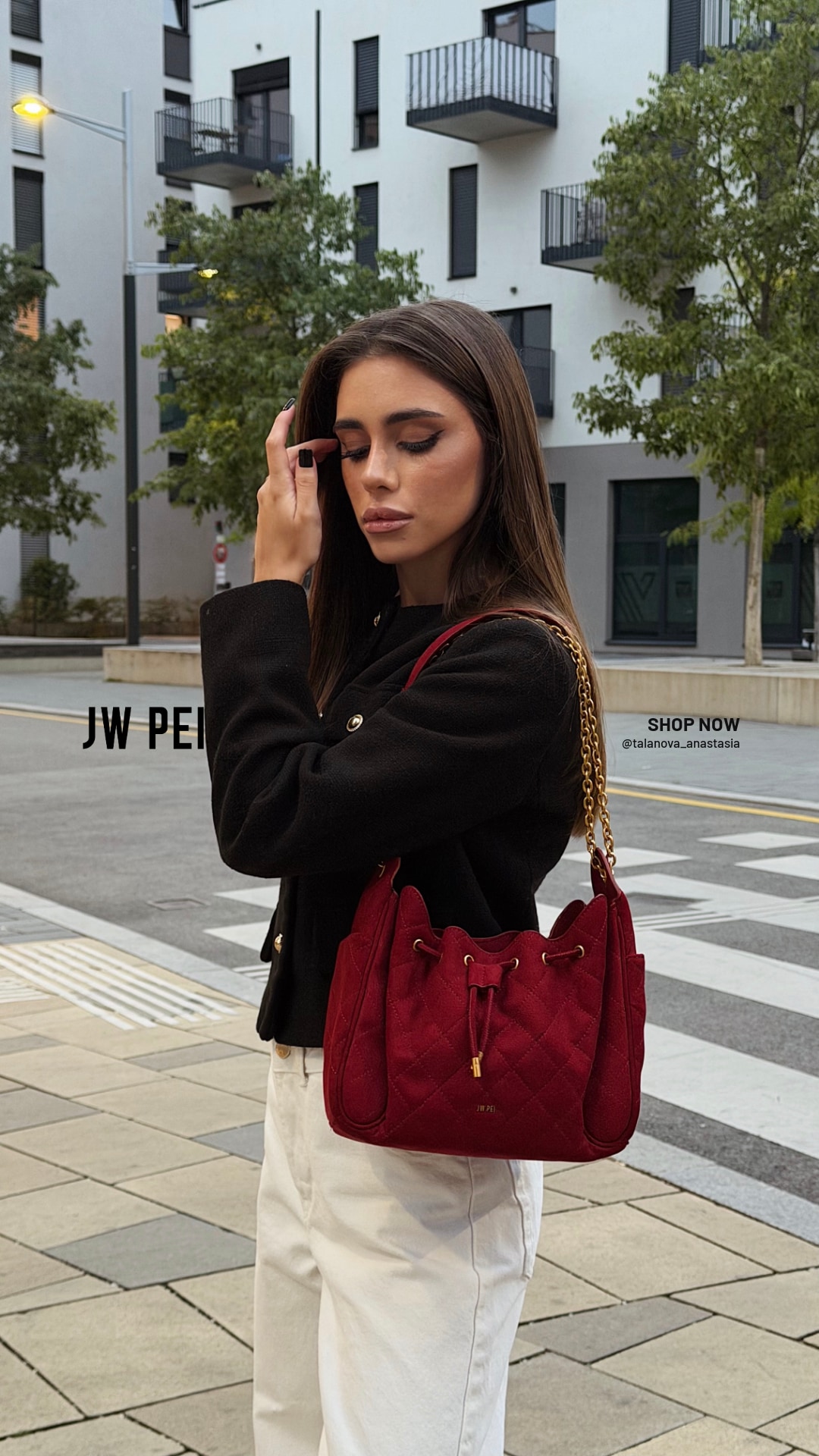 JW PEI FR Facebook ad: Collection Rowan, E-SHOP OFFICIEL JW PEI FR