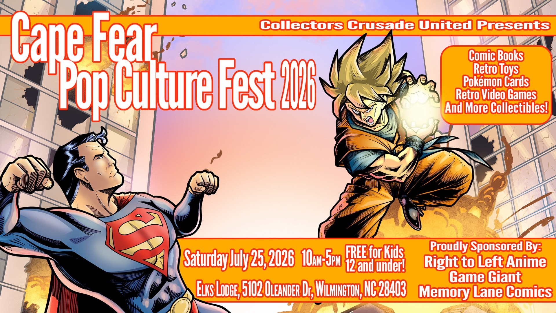 Cape Fear Pop Culture Fest Facebook ad: Cape Fear Pop Culture Fest 2026