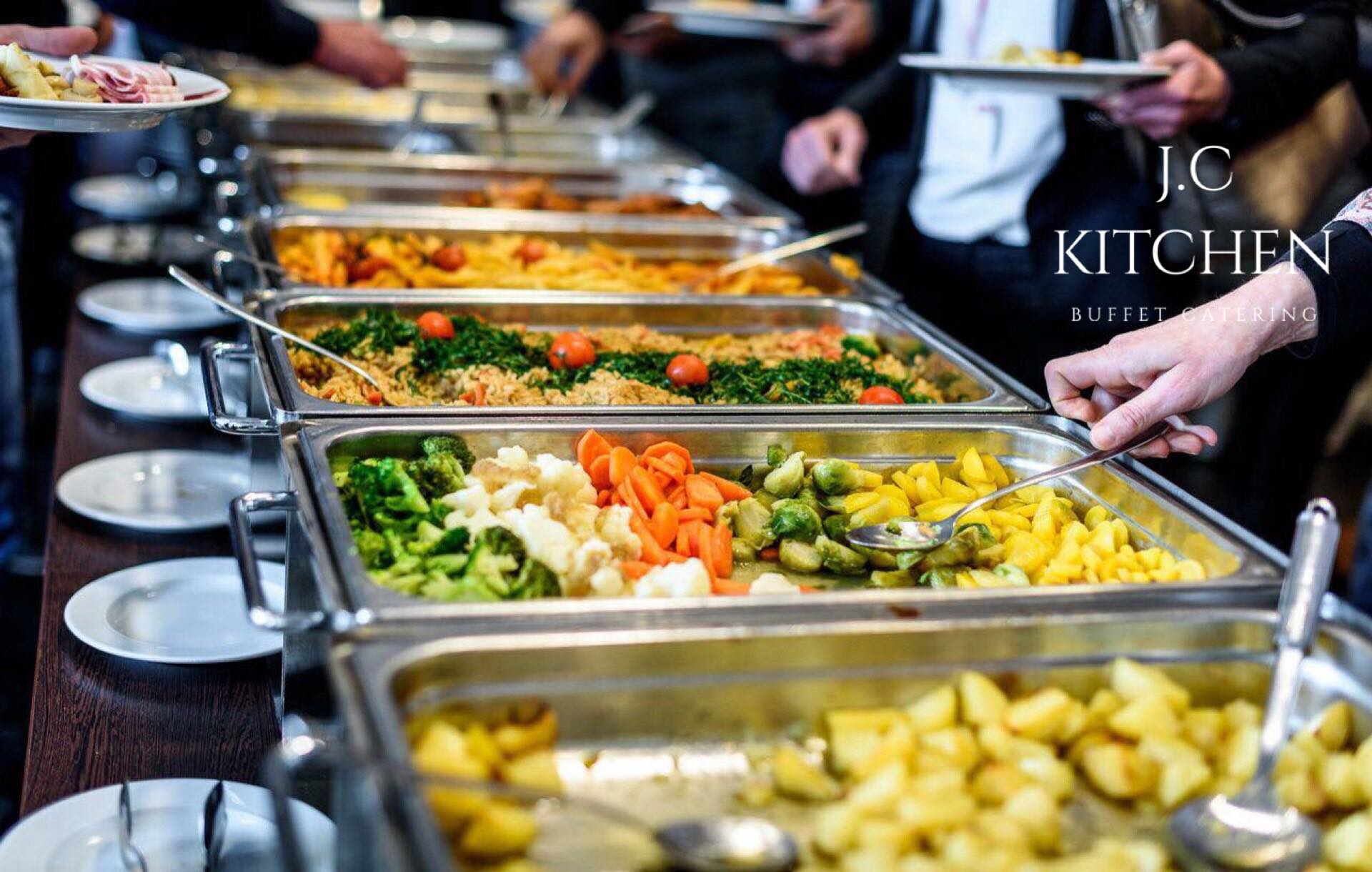 JC Kitchen Buffet Catering Facebook ad from Jan 29, 2026