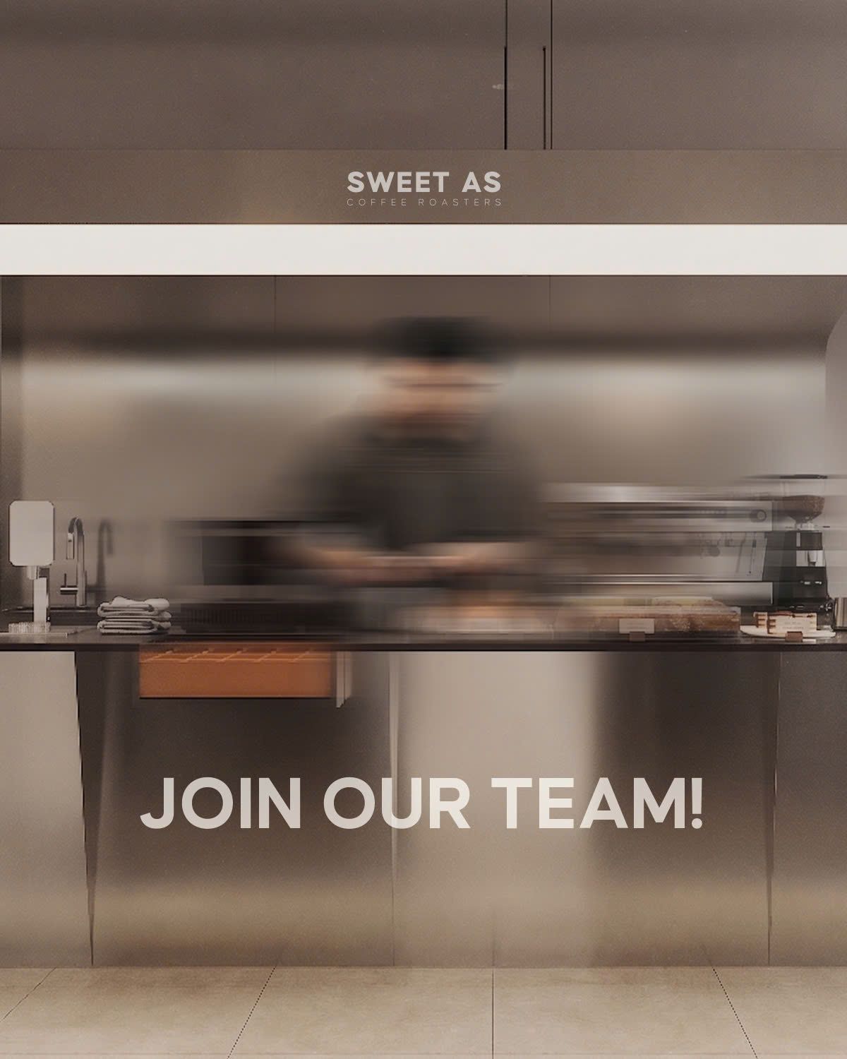Sweet As Coffee Roasters Facebook ad: JOIN OUR TEAM!
