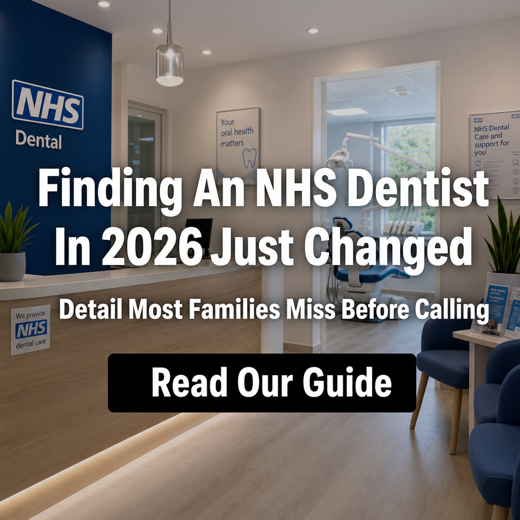 Brainy Searches Facebook ad: How to Find an NHS Dentist Taking New Patients in 2026 (UK…