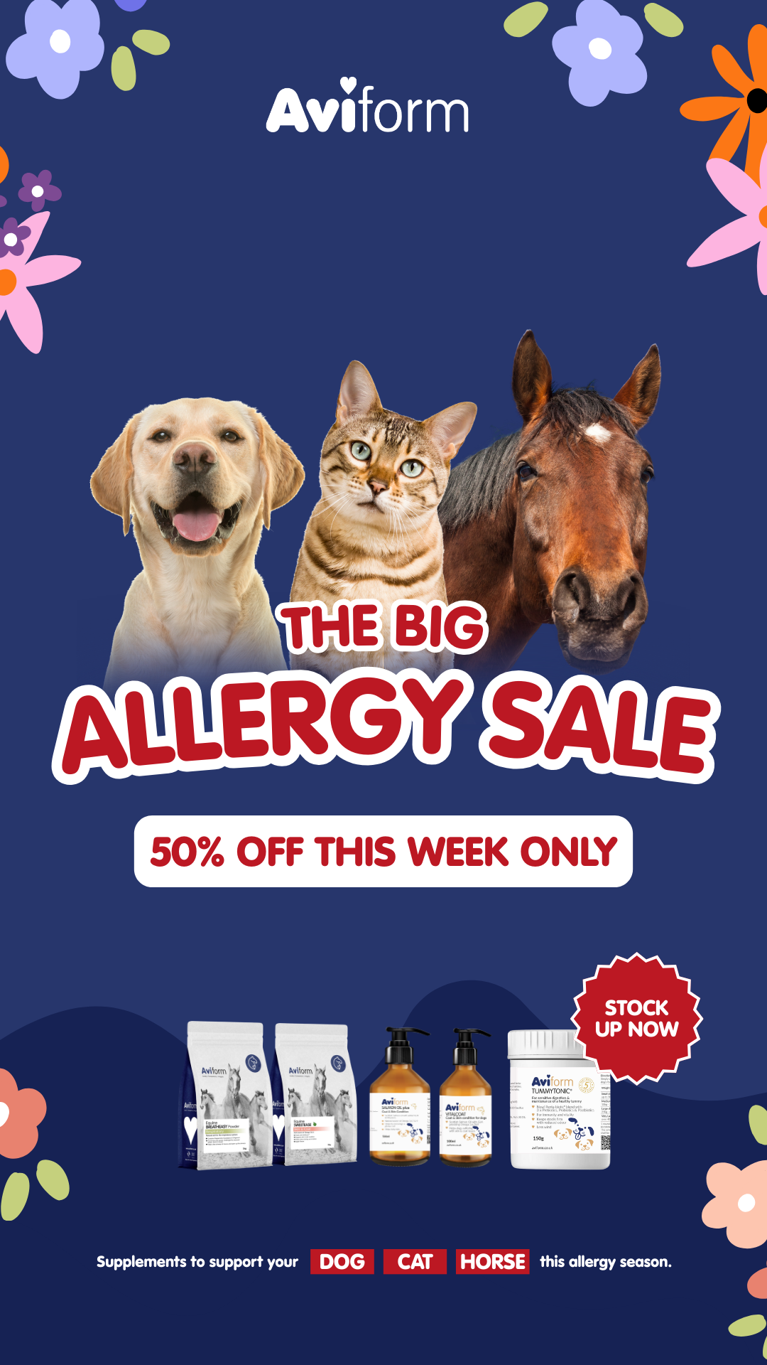Aviform Nutrition UK - Horse & Dog Facebook ad