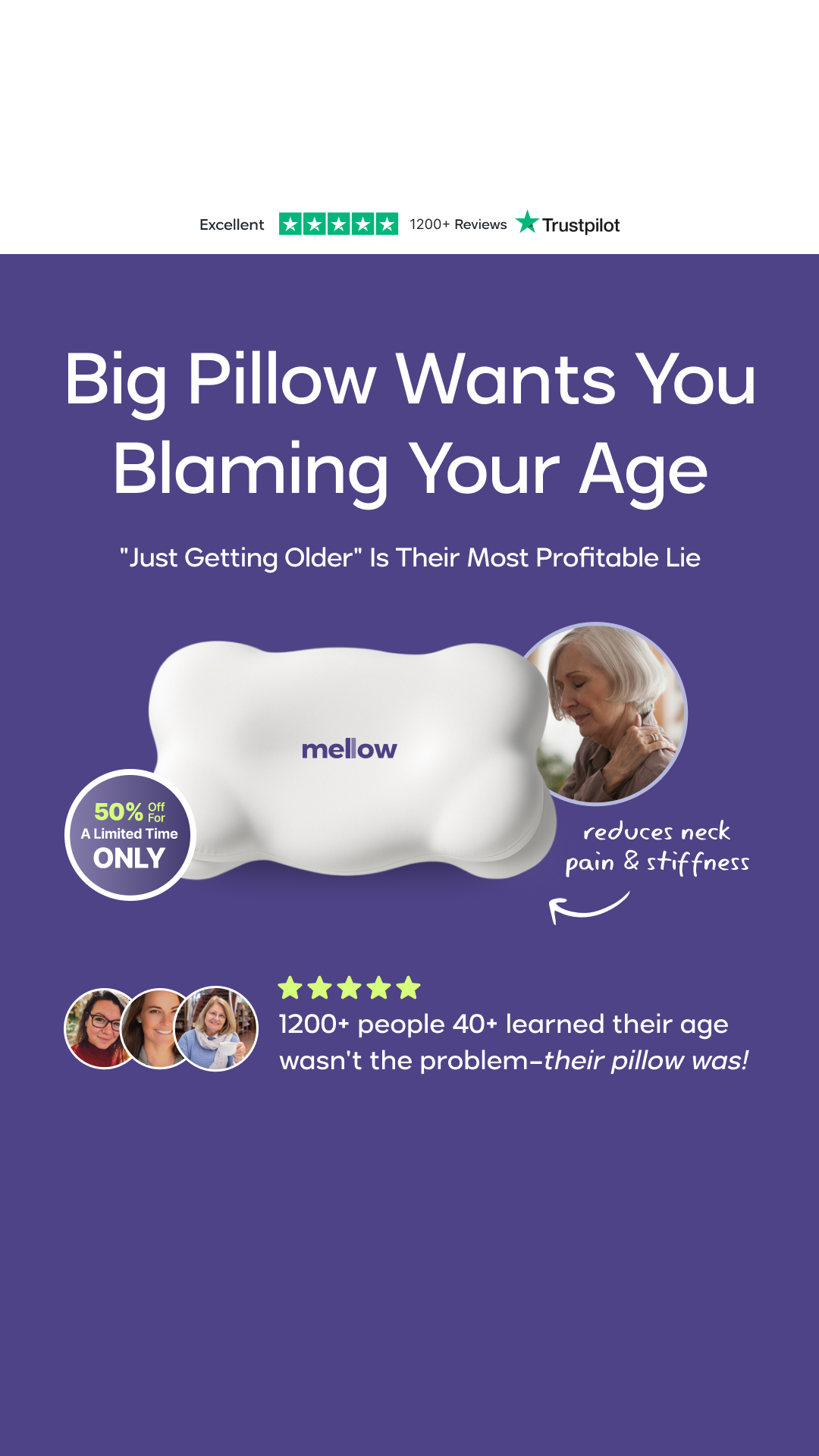 Mellow Sleep Facebook ad
