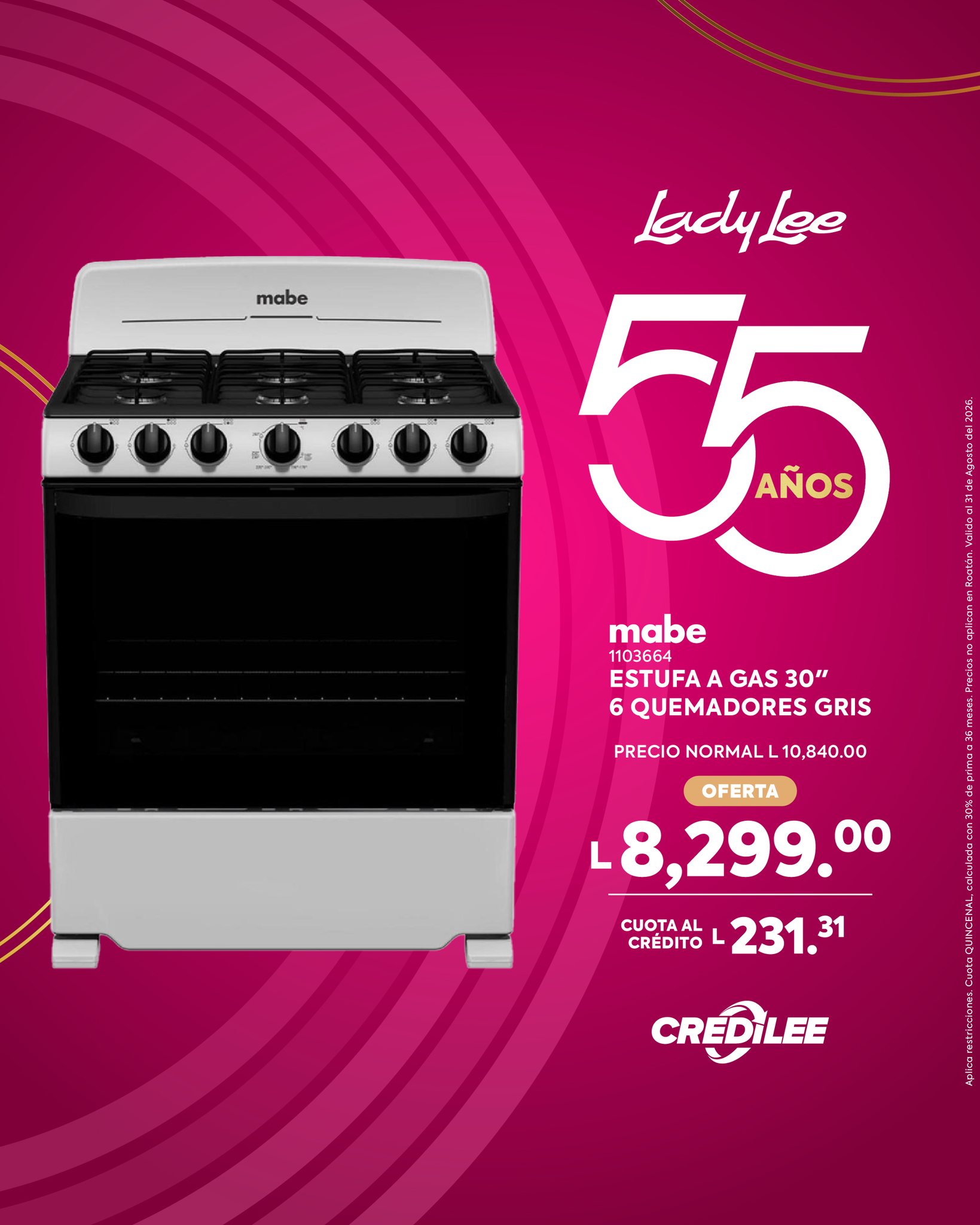 Lady Lee Honduras Facebook ad