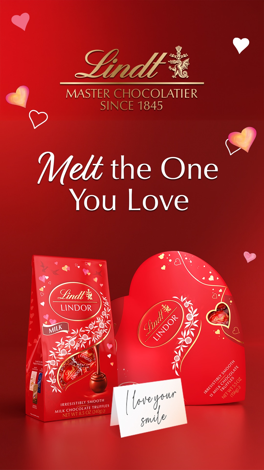 Lindt Facebook ad