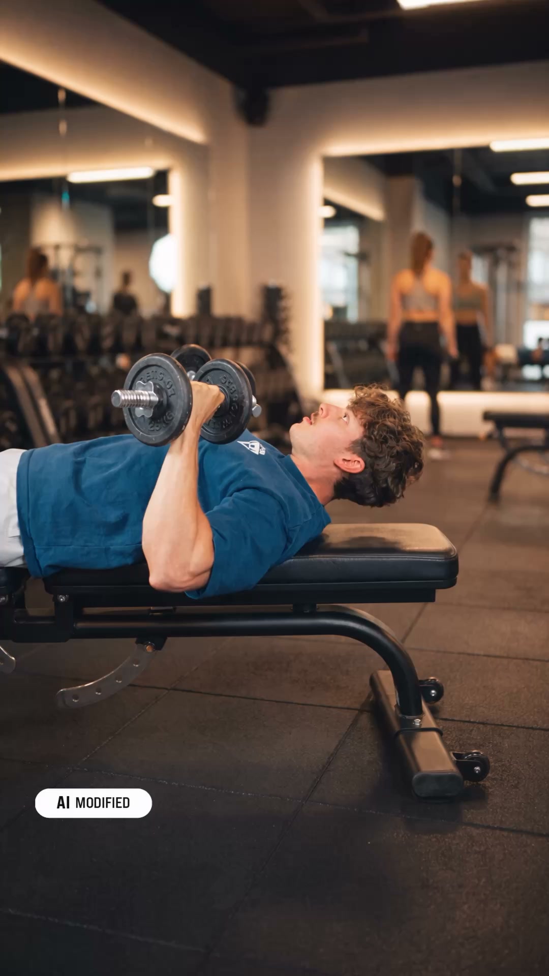 Pullup & Dip Facebook ad: Feel-good body instead of couchpotato