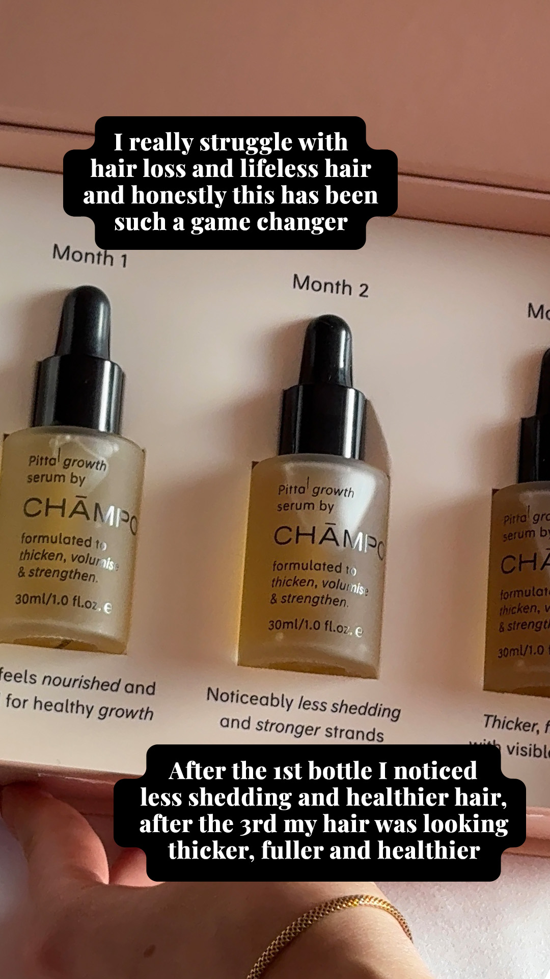 Chāmpo Haircare Facebook ad