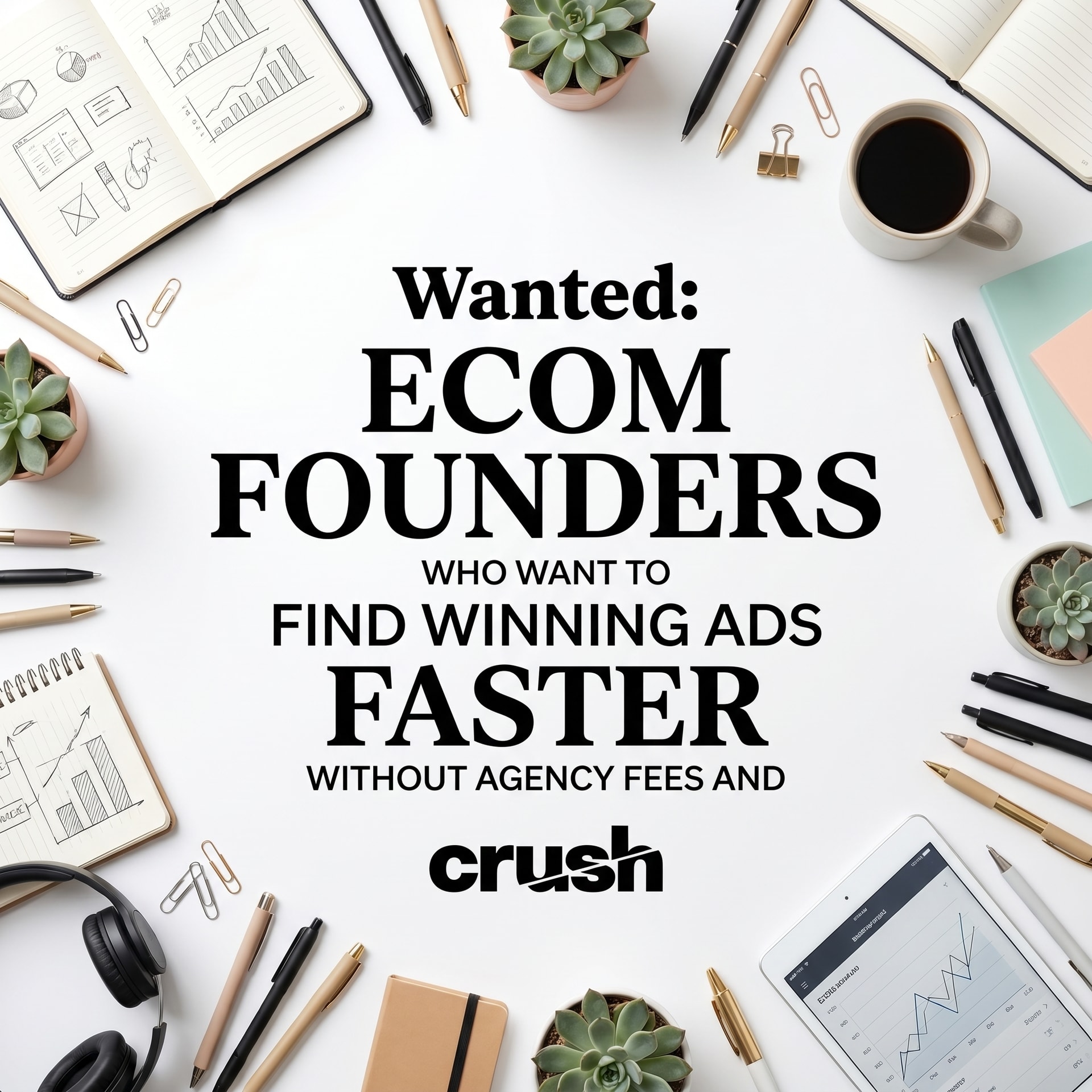 trycrush.ai Facebook ad