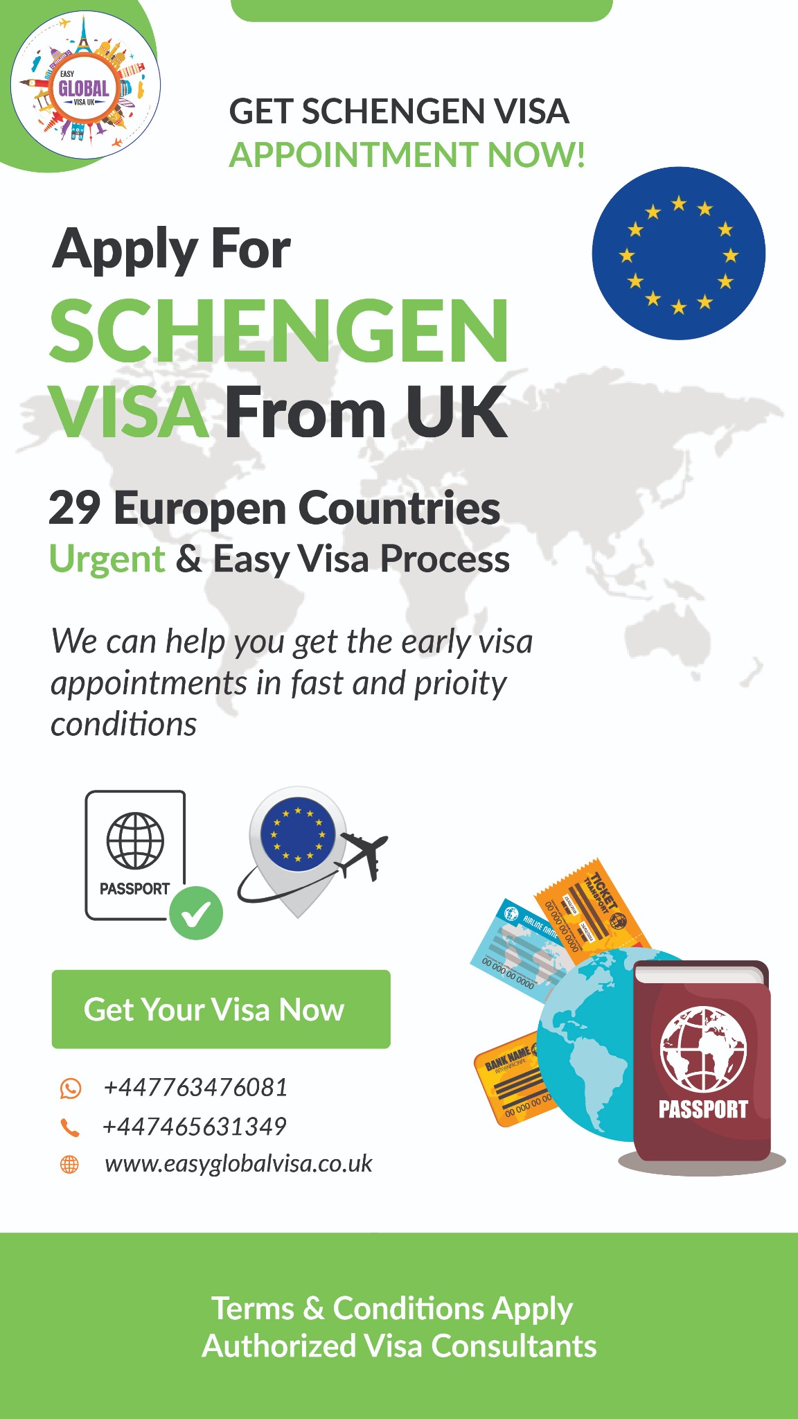 Easy Global Visa Facebook ad